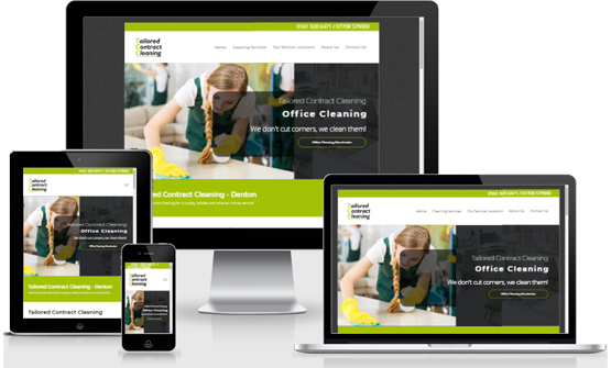 Tailored Contract Cleaning - Web Designer Stoke on Trent